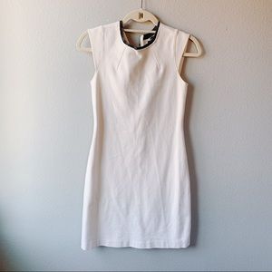Zara Cream & Charcoal Dress